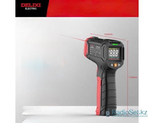 Бесконтактный инфракрасный термометр / пирометр Delixi DMQ303